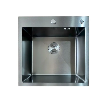 Мойка Mixxus MH5050 Micro Decor Graphite (3.0/0.8) из нерж. стали (цвет графит) (MI8213)