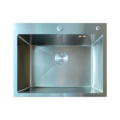 Мойка Mixxus MH6050 Micro Decor SS Color (3.0/0.8) из нерж. стали (цвет нержавейка) (MI8220)