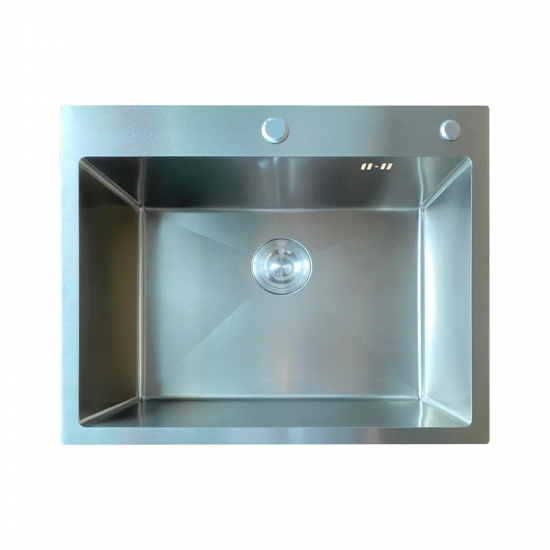 Мойка Mixxus MH6050 Micro Decor SS Color (3.0/0.8) из нерж. стали (цвет нержавейка) (MI8220)