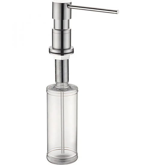 Дозатор для жидкого мыла врезной KOER SDB-01-02 цвет нерж. стали (300 мл) (KR5625)