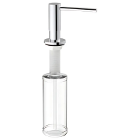 Дозатор для жидкого мыла врезной MIXXUS DIS-03.SUS из нерж. стали SUS304 (300 мл) (MI7154)