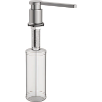 Дозатор для рідкого мила врізний KOER SDB-03-07 колір графіт (300 мл) (KR5634)