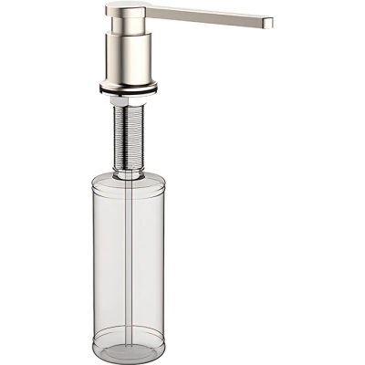 Дозатор для рідкого мила врізний KOER SDB-03-02 колір нерж.сталі (300 мл) (KR5632)