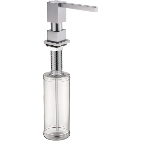 Дозатор для жидкого мыла врезной KOER SDB-02-02 цвет нерж.стали (300 мл) (KR5629)