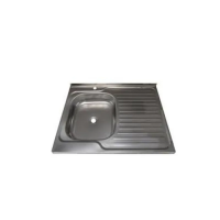 Мойка GLON 80x60 Decor Двойная толщина 0,8 mm накладная (GL0006)