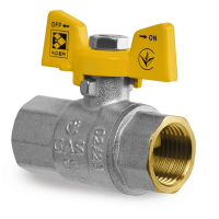 Кран шаровой Koer KG.207 - 1/2" FF ГГМ (газ) (KR4958)