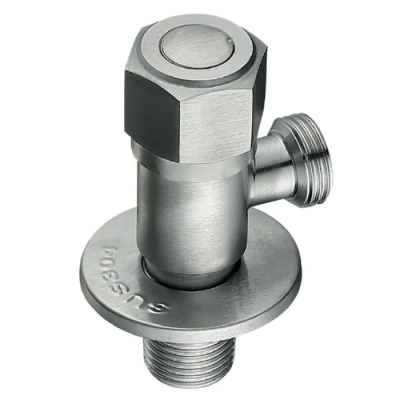 Кран для подключения сантехнических приборов Mixxus VAL-06-1/2x1/2 из нержавеющей стали SUS304 (MI6056)