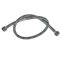 Гибкий шланг для подключения воды гайка 1/2'' - гайка 1/2'' (60 см) Zerix (ZX1552)