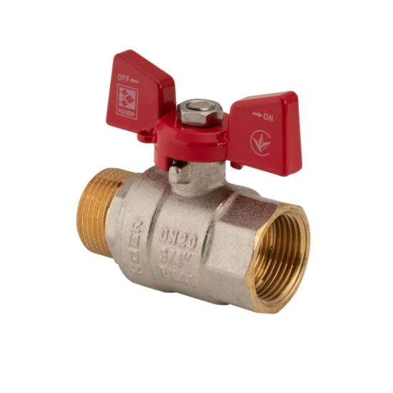 Кран кульовий Koer 3/4" ГШМ (KR.218) (KR0043)