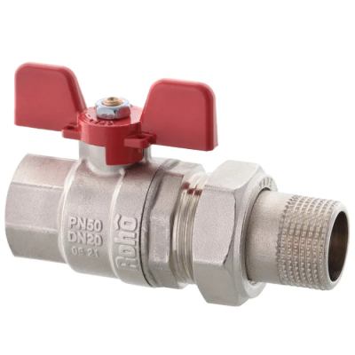 Кран із американкою прямий Roho R105-100 - 1