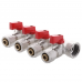 Коллектор с отсечными кранами с фитингом Koer KR.1125-4 3/4"x4 ways (KR2837)