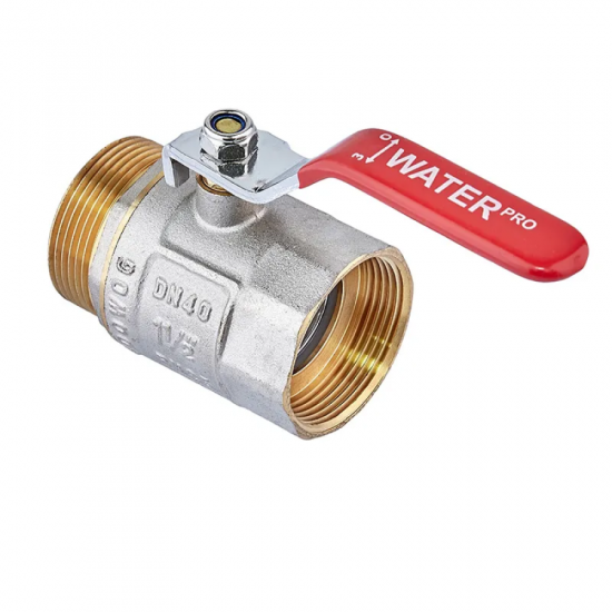 Кран шаровой ГШВ Waterpro WP607-40FML - 1 1/2" FML (WP0140)