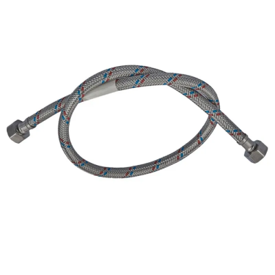 Гнучкий шланг для підключення води Гайка 1/2'' - Гайка 1/2'' (120 см) ZERIX (ZX1555)