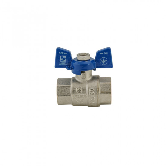 Кран кульовий Koer 1/2" ГГМ (KR.217.B) синій (KR2719)