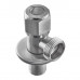 Кран для подключения сантехнических приборов Mixxus VAL-07-1/2x3/4 из нерж.ст.SUS304 (УПАКОВКА БЛИСТЕР) (MI60)