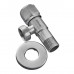 Кран для подключения сантехнических приборов Mixxus VAL-07-1/2x3/4 из нерж.ст.SUS304 (УПАКОВКА БЛИСТЕР) (MI60)