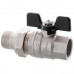 Кран з американкою Roho R105-100B - 1" прямий (RO0112)