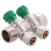 Коллектор вентильный с фитингом Koer KR.1124-2 1"x2 ways (KR2832)