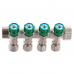 Коллектор вентильный с фитингом Koer KR.1124-4 1"x4 ways (KR2834)