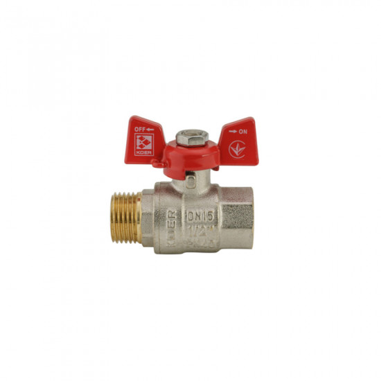 Кран кульовий Koer 1/2" ГШМ (KR.218) (KR0034)
