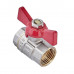 Кран шаровой Waterpro WP602-15FFW - 1/2" ГГМ (стальной бабочка) (WP3290)