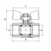 Кран кульовий Koer KG.207 - 3/4" FF ГГМ (газ) (KR4959)