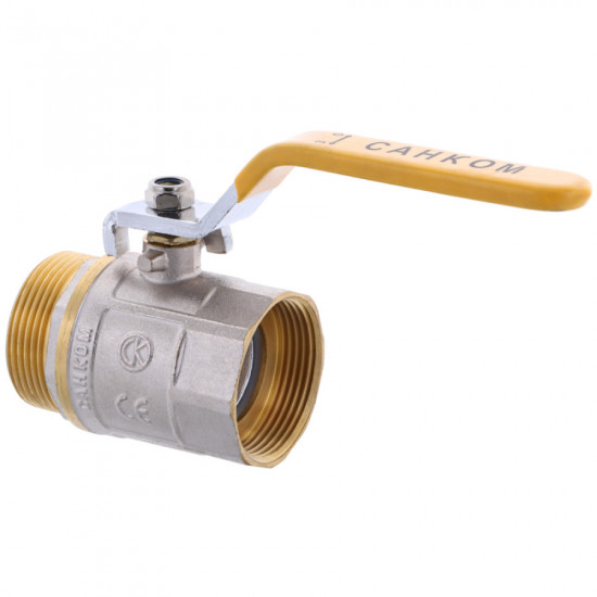 Кран шаровой СК 1 1/2" ГШВ YELLOW ART.607 (WP0083)