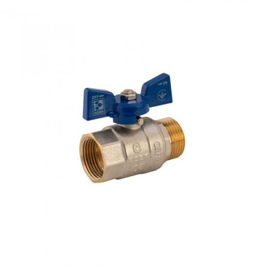 Кран кульовий Koer 1" ГШМ (KR.218.B) синій (KR2721)