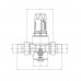 Редуктор тиску Roho R1202-050 - 1/2" ПН, PN25 (1-6 бар) мембранний (RO0145)