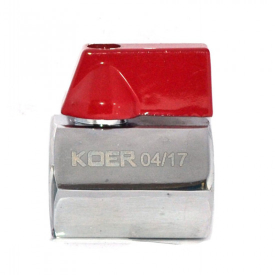 Кран "міні" 1/2" ГГМ Koer KR.400 (KR0155) Кран "міні" 1/2" ГГМ Koer KR.400 (KR0155)