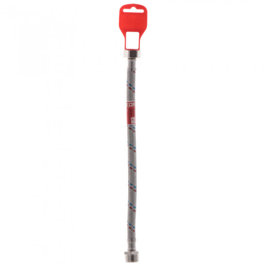 Гибкий шланг для подключения воды Гайка 1/2'' - Муфта 1/2'' (30 см) KOER (KR0262)