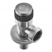 Кран для подключения сантехнических приборов Mixxus VAL-05-1/2x3/4 из нерж. стали SUS304 (MI6027)