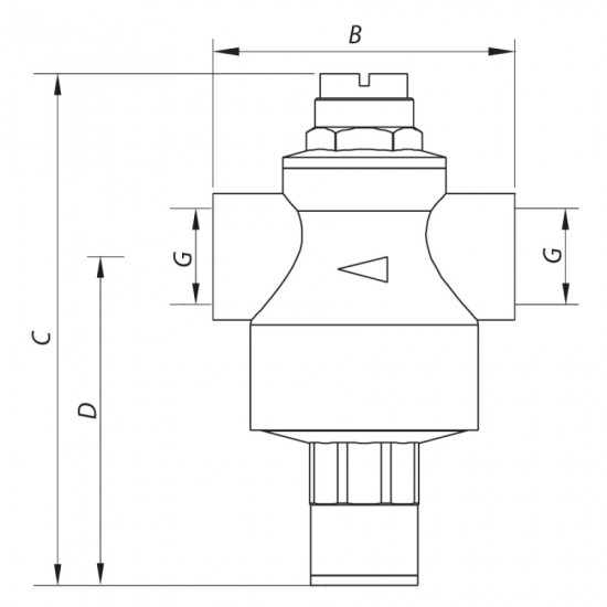 Редуктор тиску KOER KR.1251 1/2 "(KR2660)