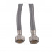 Гнучке підведення Zerix ZHN-02-F1/2"xM10-060 (нейлонове обплетення, гайки нерж) (пара) (ZX5158)