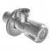 Кран для подключения сантехприборов Zerix VAL-04-1/2x1/2 из нерж. стали SUS304 (ZX4800)