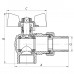 Кран з американкою кутовий Koer KR.228.W - 1" White (KR5105)
