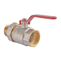 Кран с американкой Koer KR.229 - 2" ручка важель (KR5665)