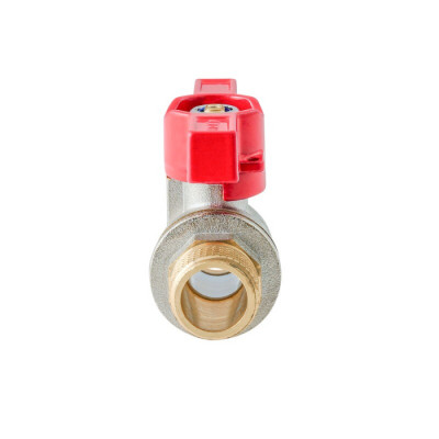 Кран球овий ШШМ Koer Extreme KE.219-15 - 1/2" MM ручка "метелик" червона (KR5762)