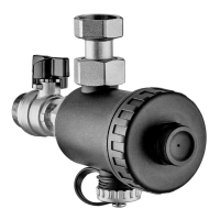 Фильтр компактный магнитный для котла Koer KR.1274 - 3/4" с краном (PA-GF) (KR5679)