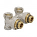Комплект для нижнего подключения радиатора Koer SET-21 - 1/2"x3/4" (угловой) с термоголовкой ЗЗ (KR3173)