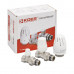 Комплект для подключения радиатора Koer SET-12 - 1/2"x1/2" (прямой) с термоголовкой ВЗ (KR3177)