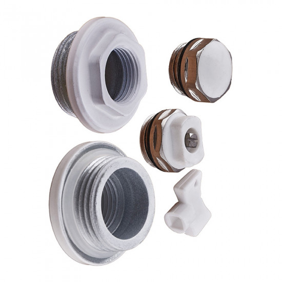 Комплект для радіатора 1/2" (без кріплень) BITHERM SET-01 (BT0552)