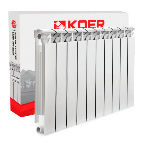 Биметаллические радиаторы Koer 100 Bimetal-500 Grand (KR5145) / Цена за 1 секцию