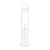 Йоржик для унитаза Zerix Kit ME04 White (ZX4643)