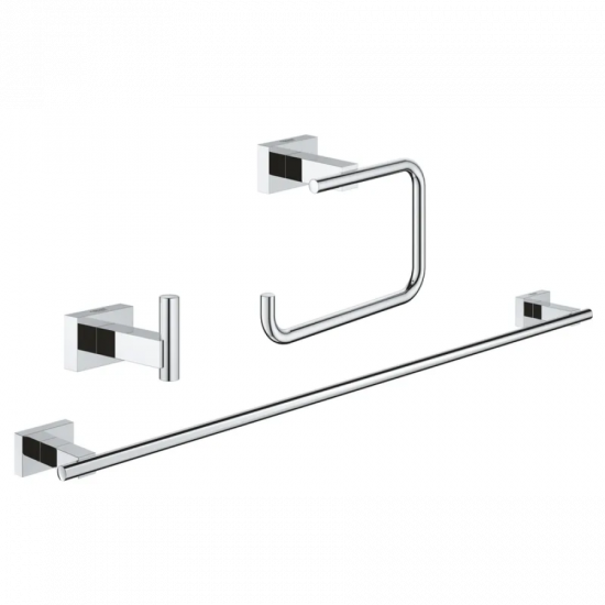 Набір аксесуарів 3 в 1 Grohe Essentials Cube New (40777001)