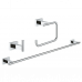 Набір аксесуарів 3 в 1 Grohe Essentials Cube New (40777001)