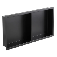 Полка для ванной комнаты Mixxus Premium Niche-0103 Black (MI6682)