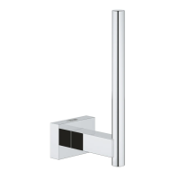 Тримач для запасного рулону туалетного паперу Grohe Essentials Cube New (40623001)