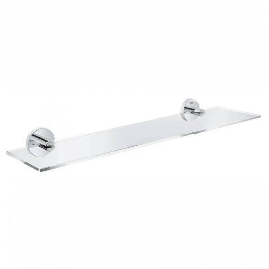 Полка для ванной комнаты стеклянная Grohe Essentials New (40799001)