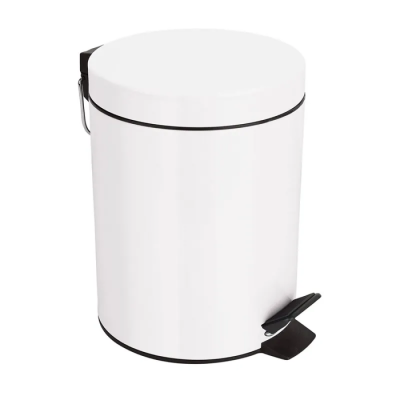 Ведро для мусора 16 литров Zerix Strong MB0116 White (ZX4628)